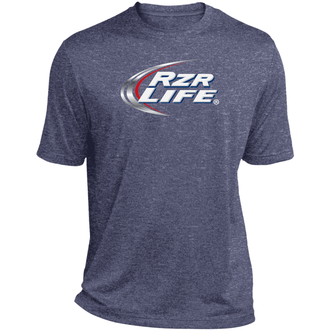 Raise One Heather Performance Tee
