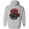 Canned Ham Pullover Hoodie (Red)