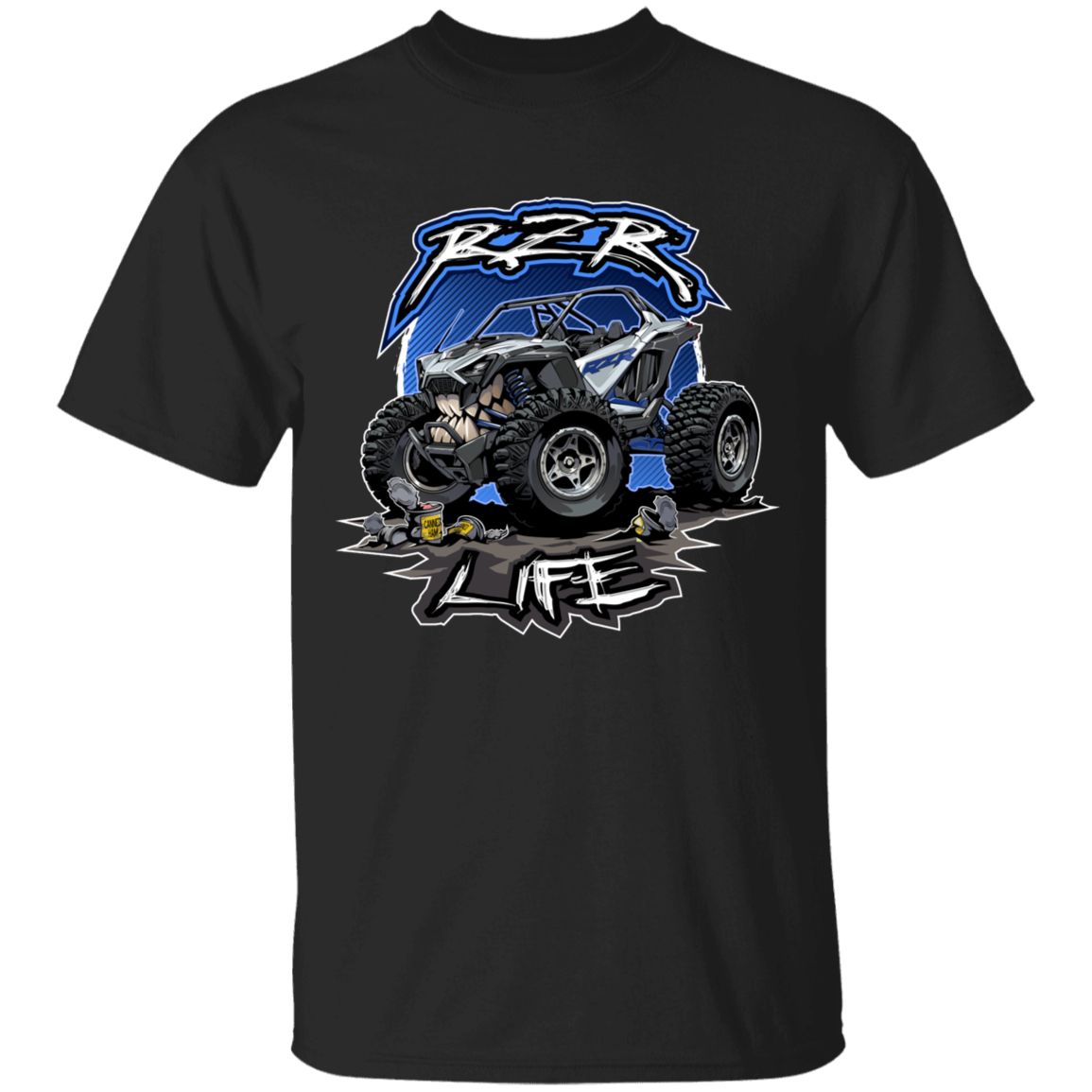 Canned Ham TShirt (White) RZR LIFE