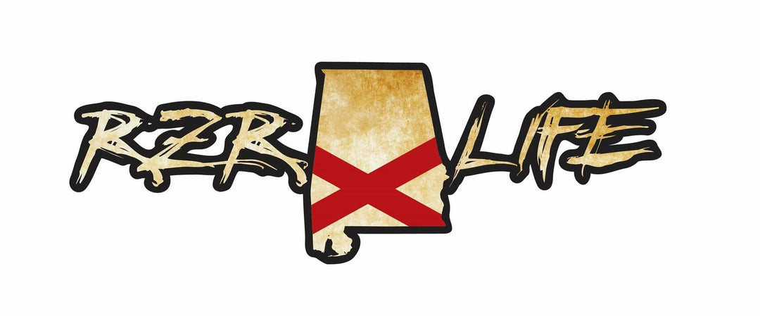 RZR LIFE Limited Edition Alabama Decal