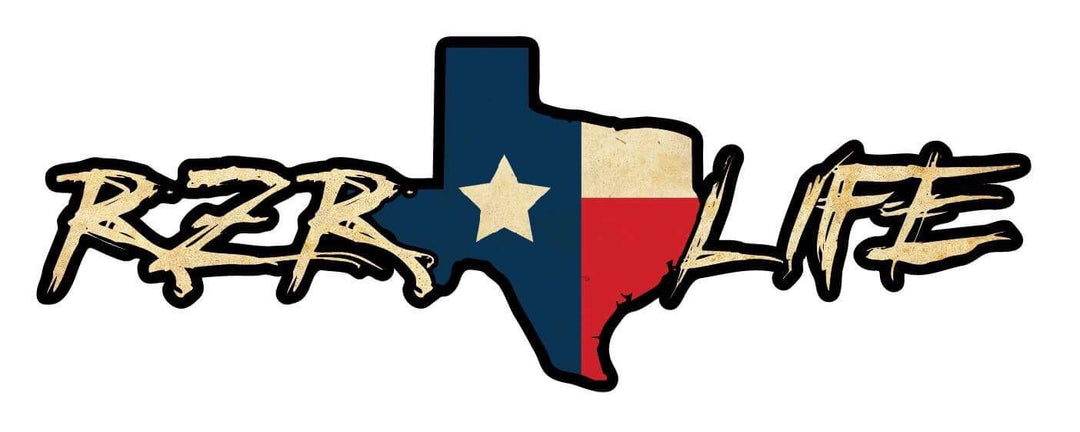 RZR LIFE Limited Edition Texas Decal