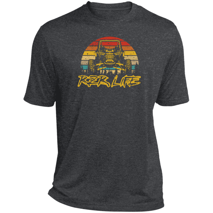 Sunset Heather Performance Tee