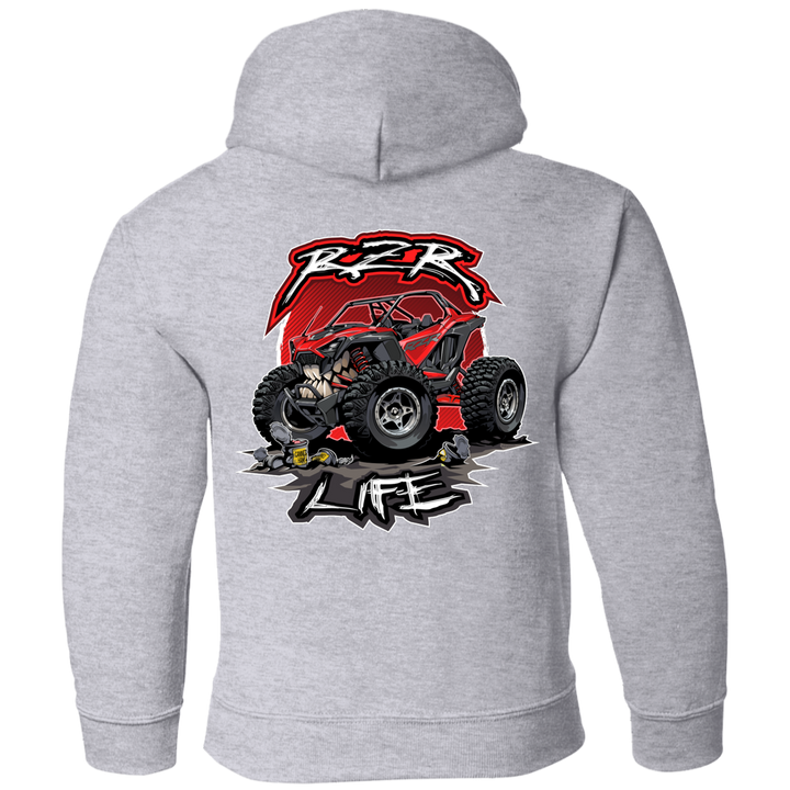 Canned Ham Youth Pullover Hoodie (Red)
