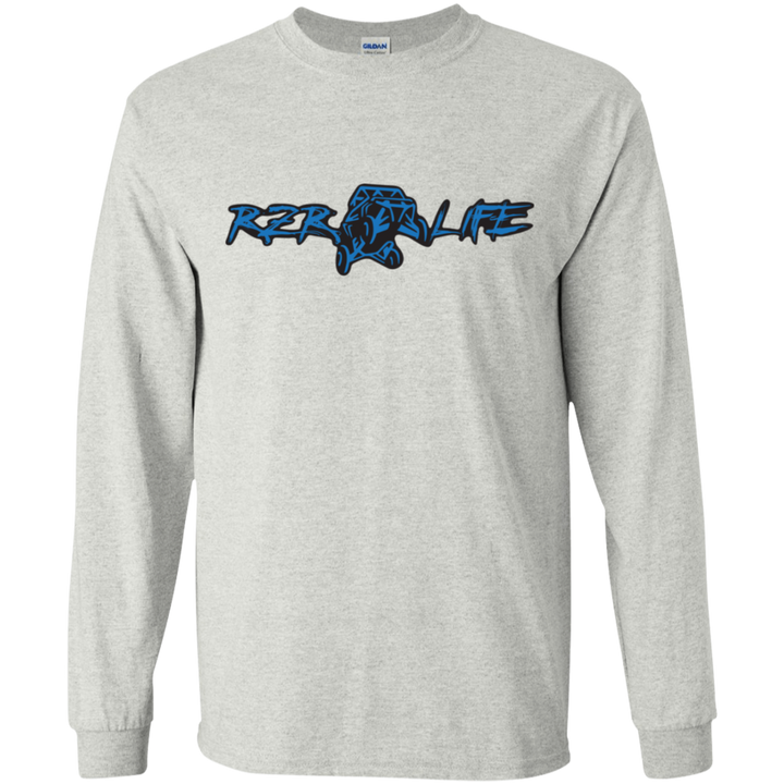 Youth Long Sleeve T-Shirt (Blue)