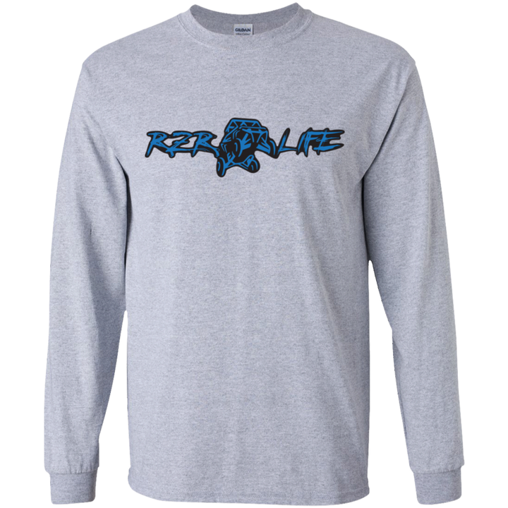 Youth Long Sleeve T-Shirt (Blue)
