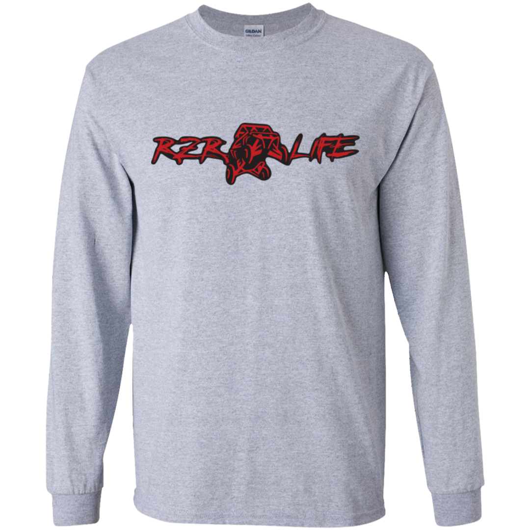 Youth Long Sleeve T-Shirt (Red)