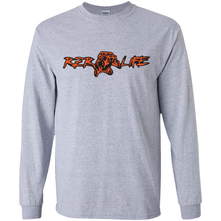 Youth Long Sleeve T-Shirt (Orange)