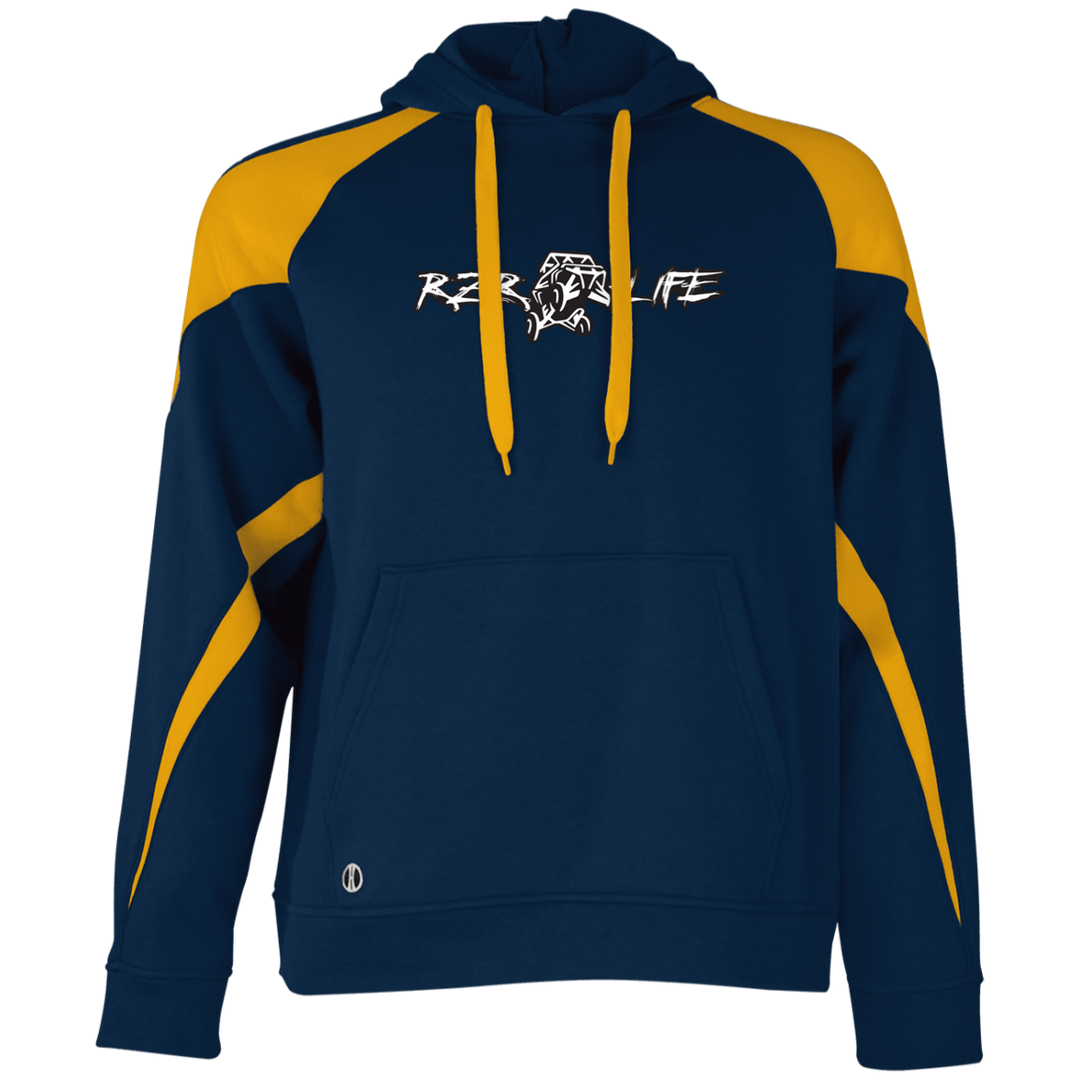 Athletic Colorblock Fleece Hoodie