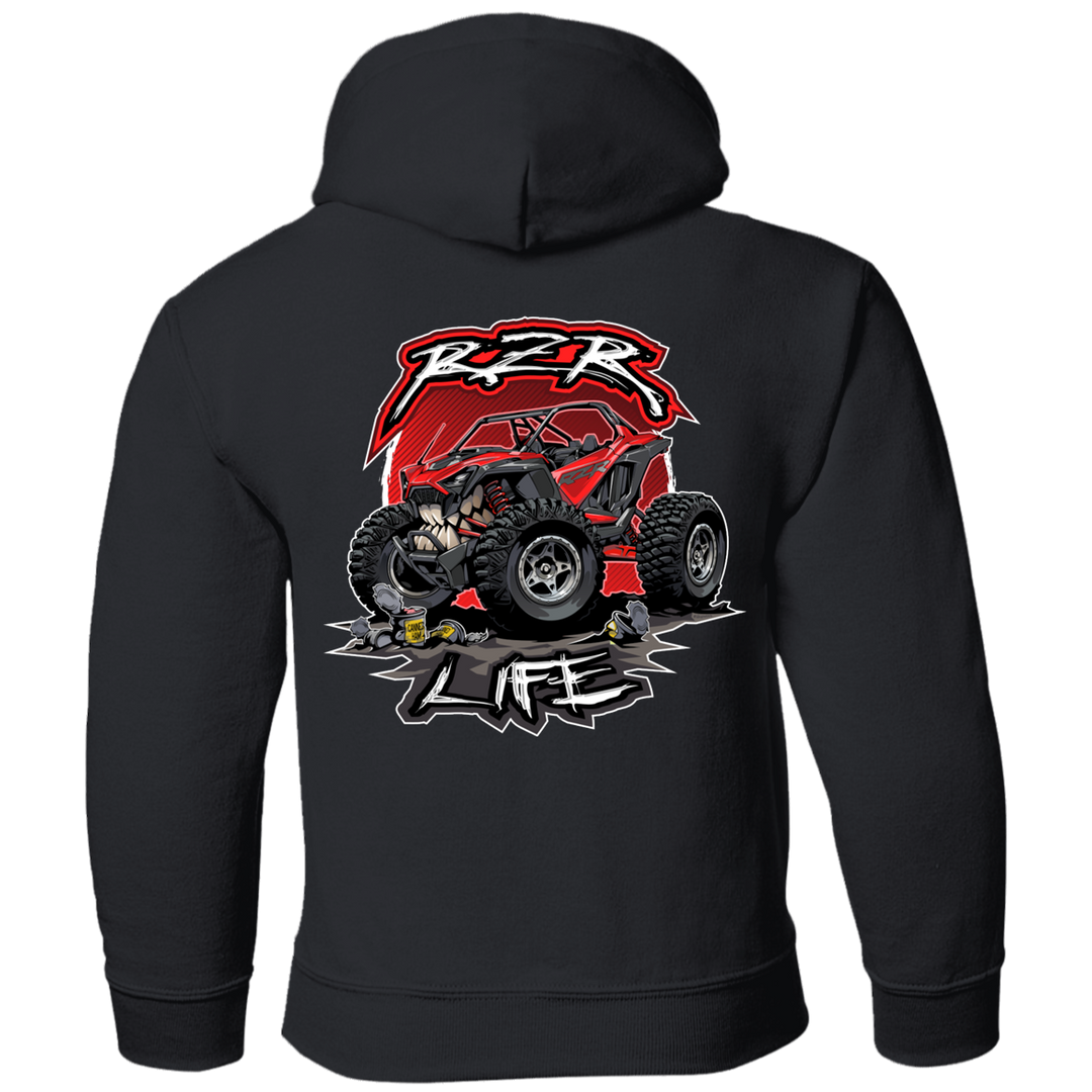 Canned Ham Youth Pullover Hoodie (Red)
