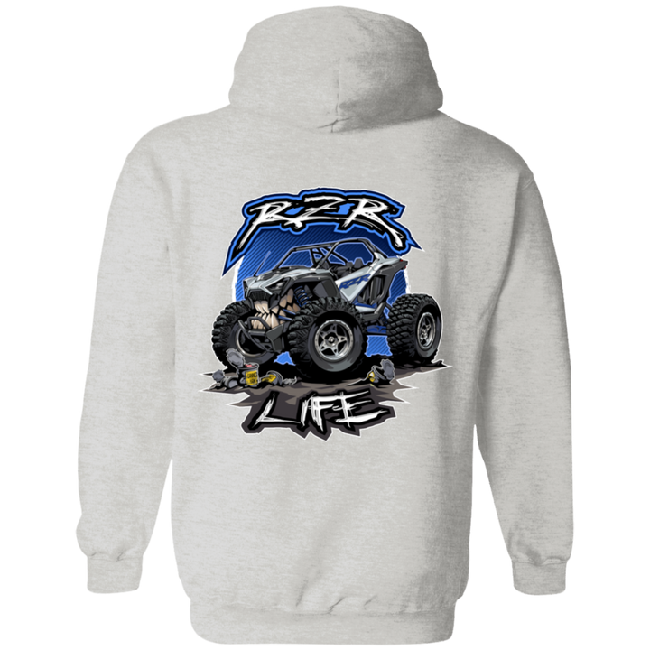 Canned Ham Pullover Hoodie (White)