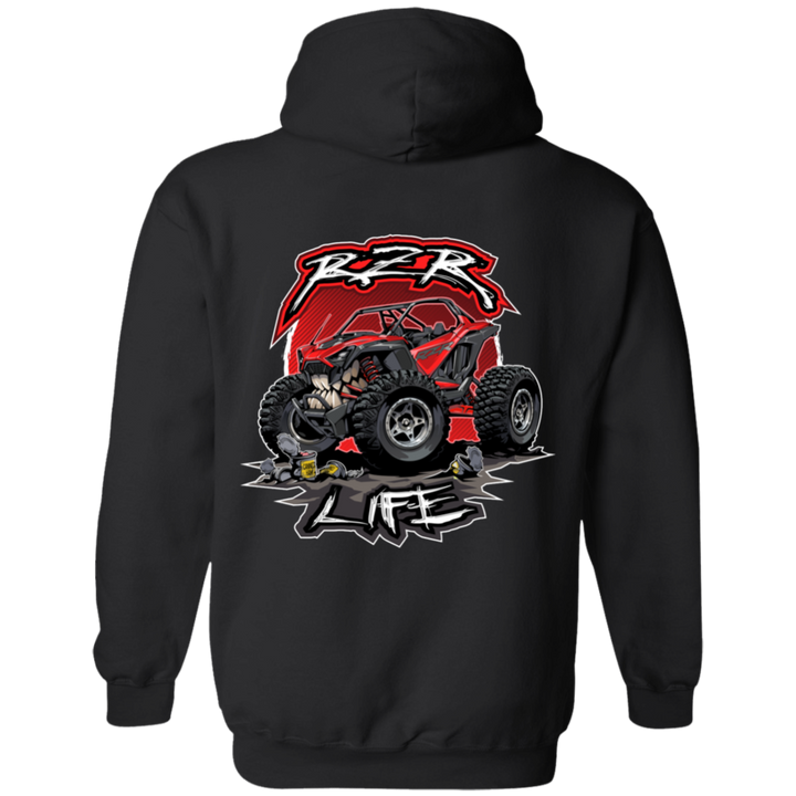 Canned Ham Pullover Hoodie (Red)