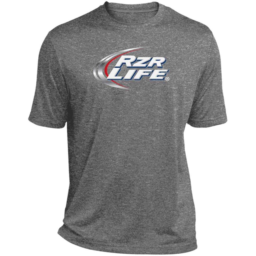 Raise One Heather Performance Tee