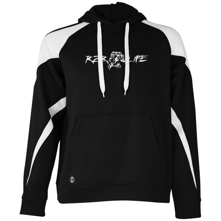 Athletic Colorblock Fleece Hoodie