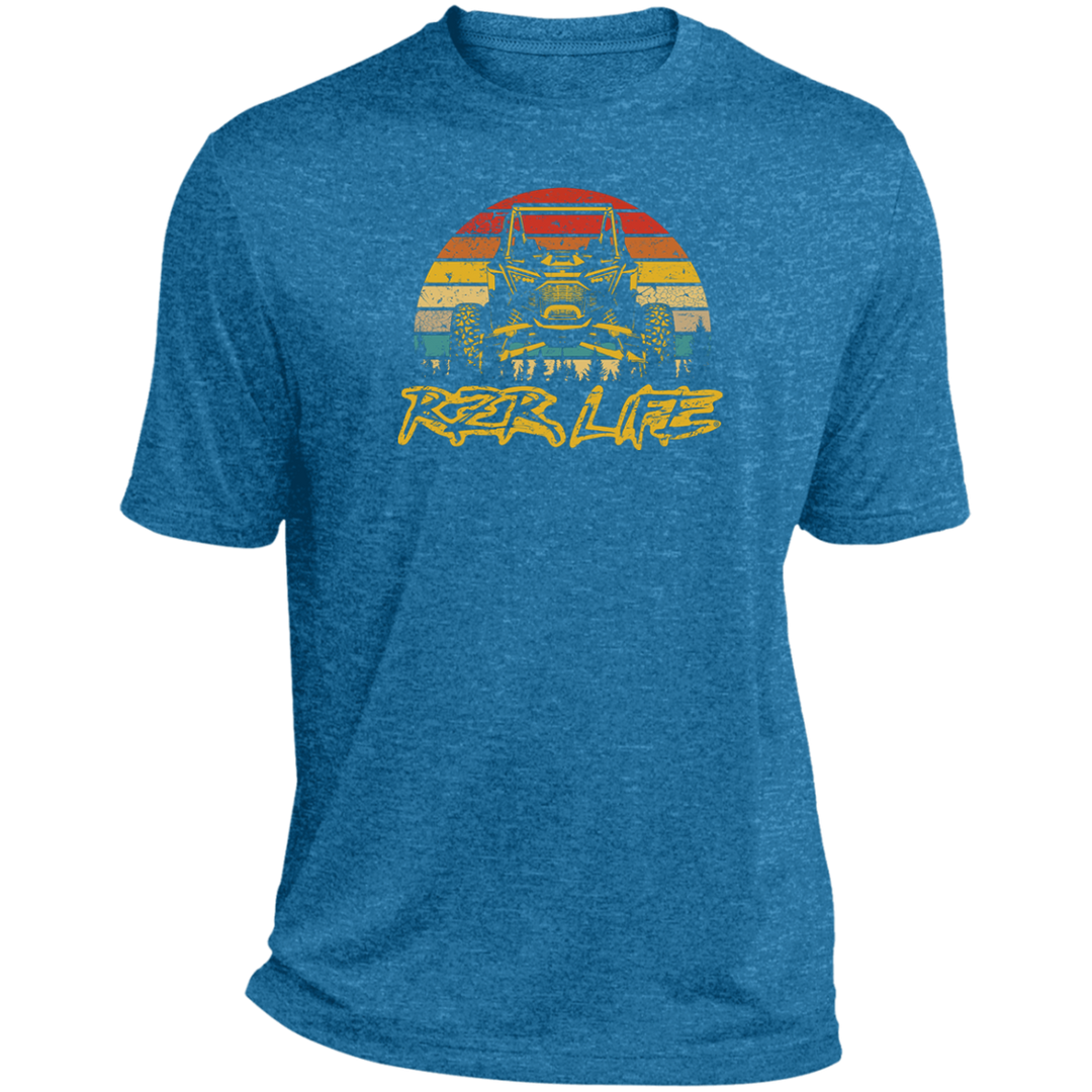 Sunset Heather Performance Tee