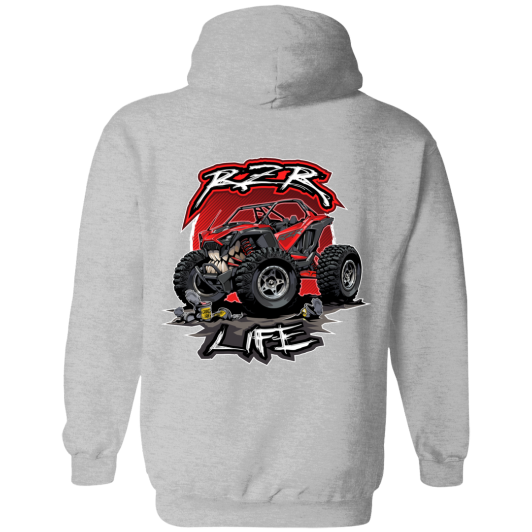 Canned Ham Pullover Hoodie (Red)