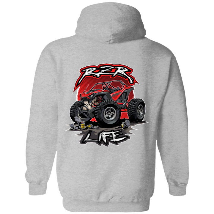 Canned Ham Pullover Hoodie (Red)