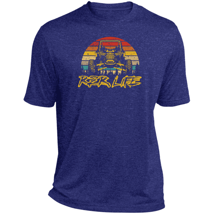 Sunset Heather Performance Tee