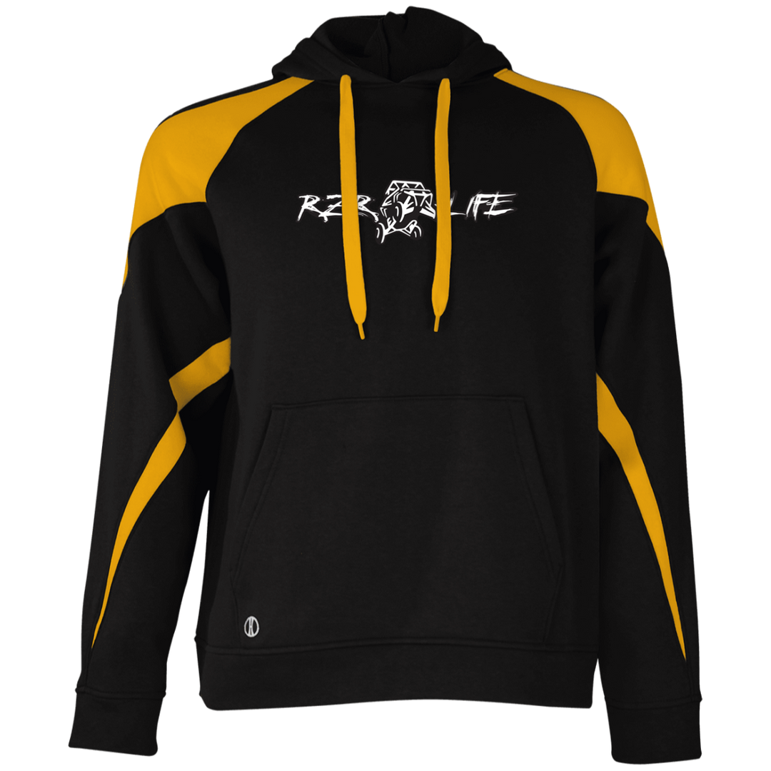 Athletic Colorblock Fleece Hoodie