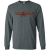 Long Sleeve Ultra Cotton T-Shirt (Orange)