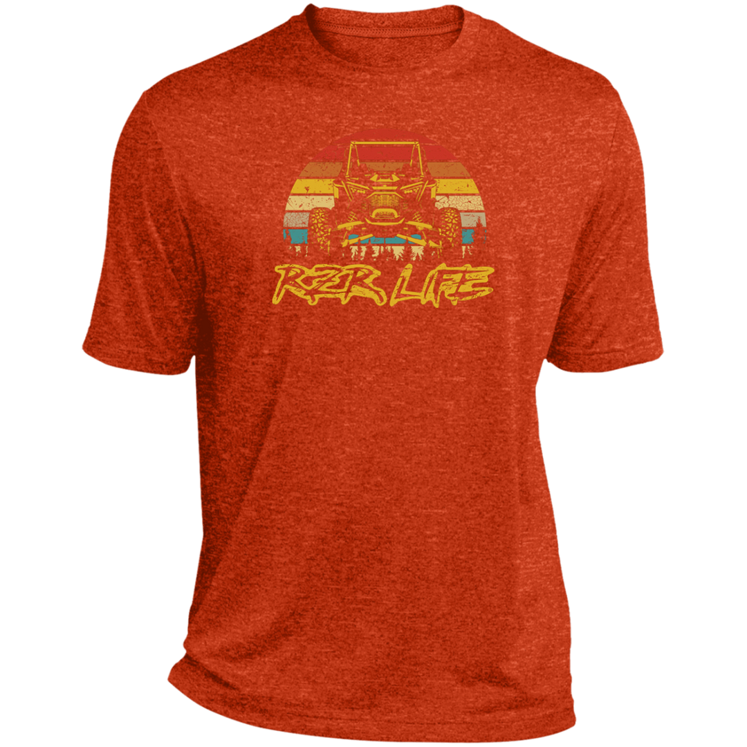 Sunset Heather Performance Tee