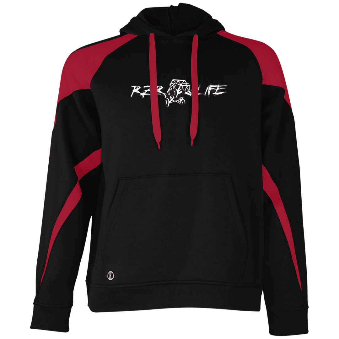 Athletic Colorblock Fleece Hoodie