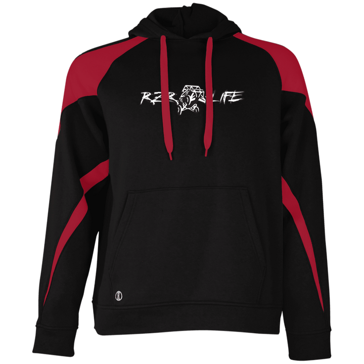 Athletic Colorblock Fleece Hoodie