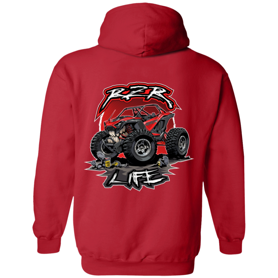 Canned Ham Pullover Hoodie (Red)
