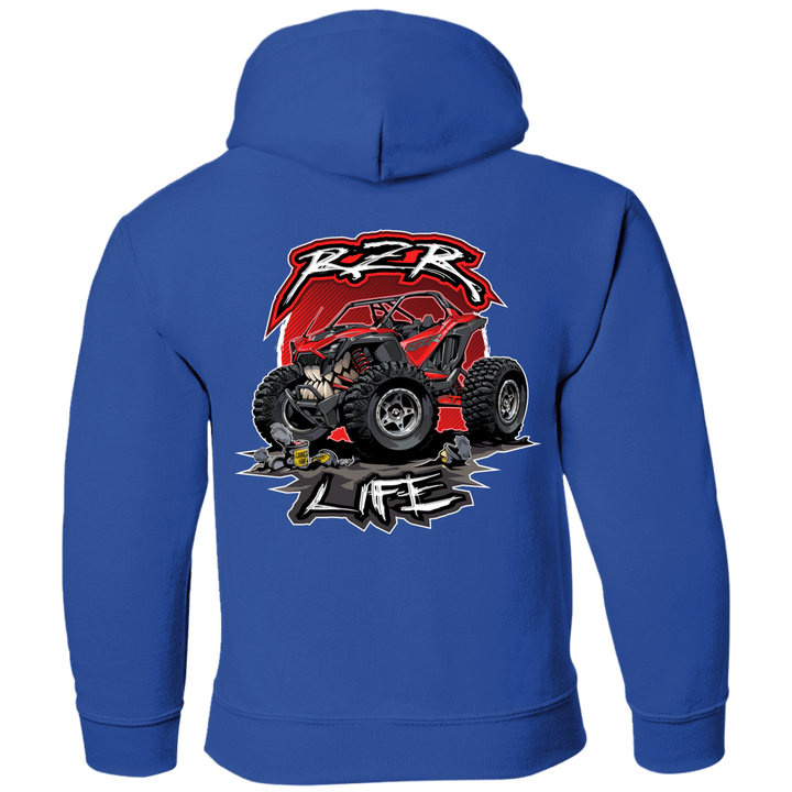 Canned Ham Youth Pullover Hoodie (Red)
