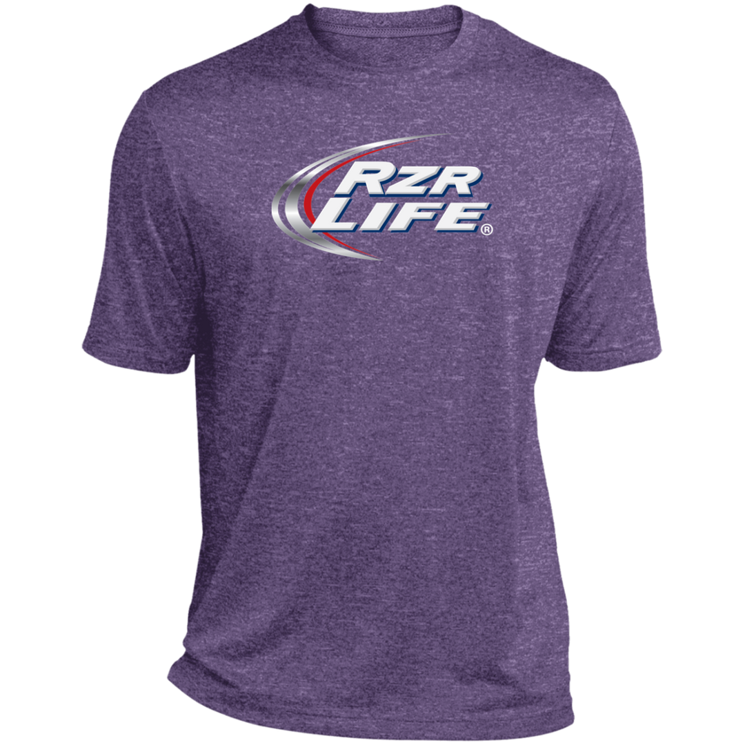 Raise One Heather Performance Tee