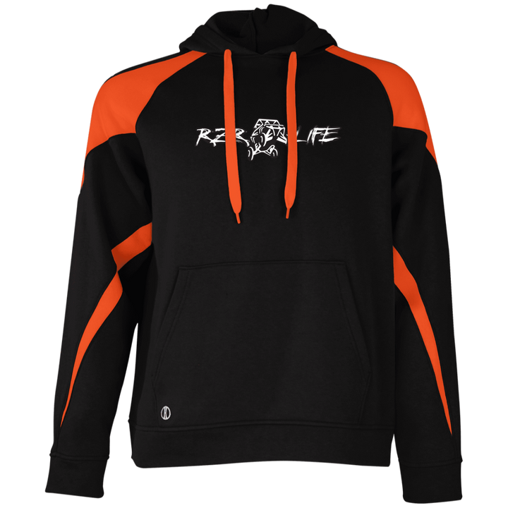 Athletic Colorblock Fleece Hoodie