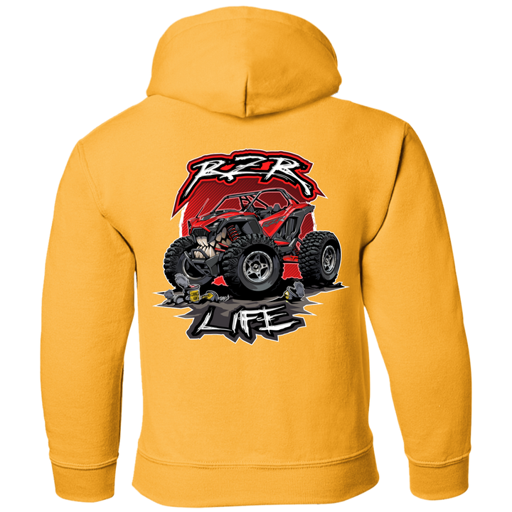 Canned Ham Youth Pullover Hoodie (Red)