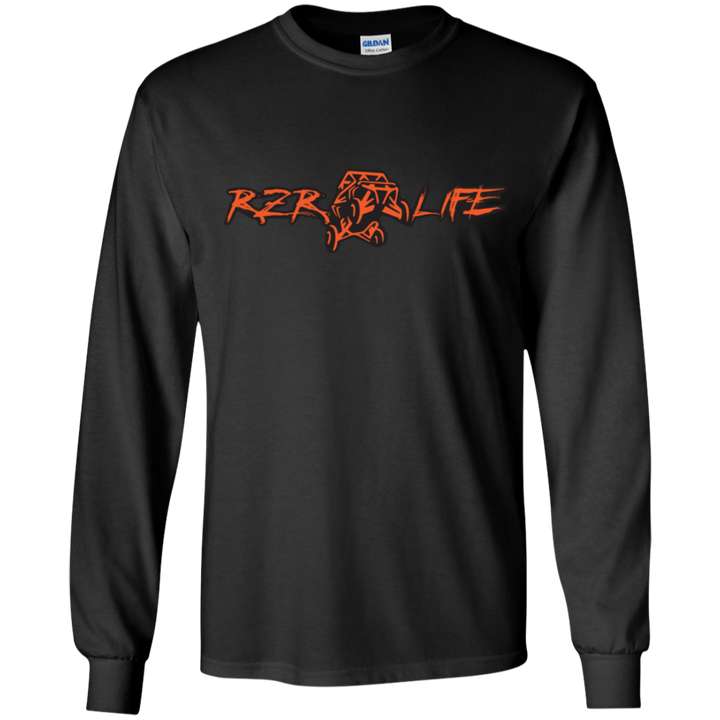 Youth Long Sleeve T-Shirt (Orange)