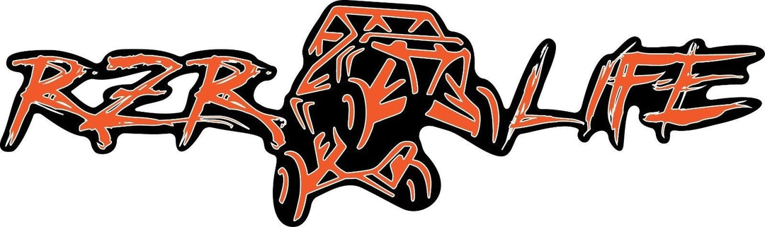 RZR LIFE Trailer Decal