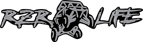 RZR LIFE Trailer Decal